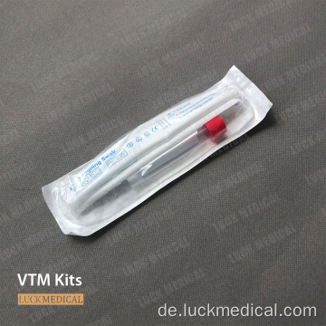 1ml/2ml/3ml VTM -Virustransportrohr mit Tupfer